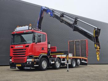 G410 8x2-6 / KRAN / CRANE / MACHINE TRANSPORT
